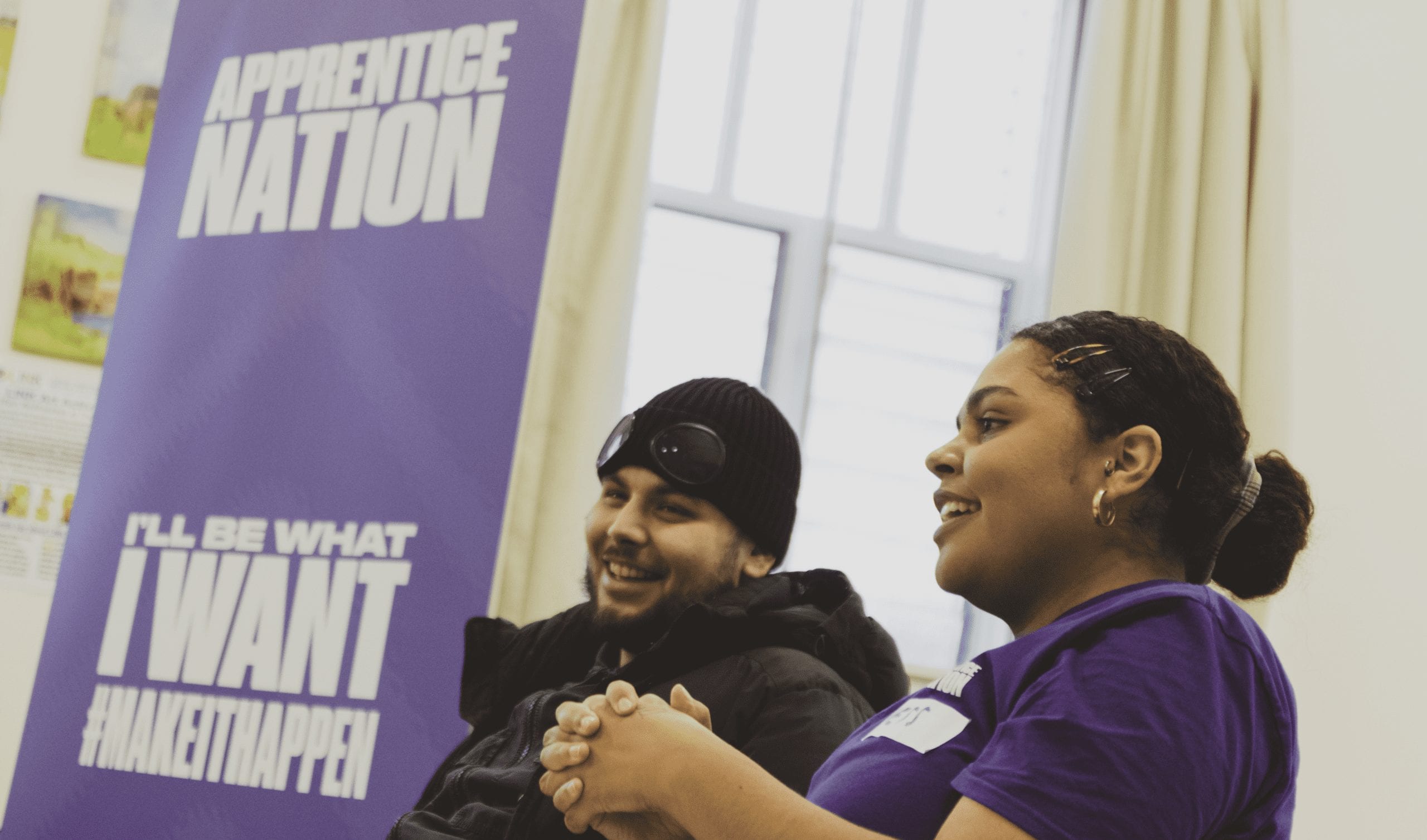 Jessica Oghenegweke interviewing Jaykae at Apprentice Nation in Manchester